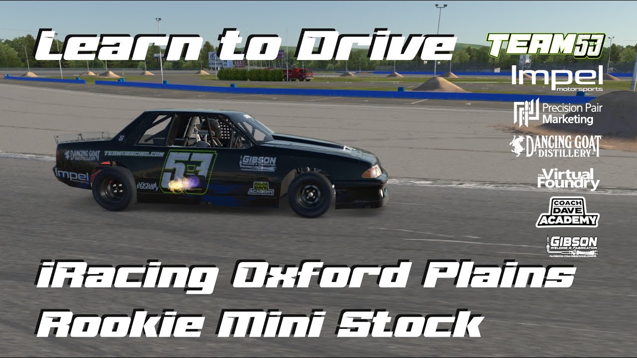Мини-акции для новичков iRacing: учитесь водить Oxford Plains в сезоне iRacing 2025, 1 неделя, 7 ...