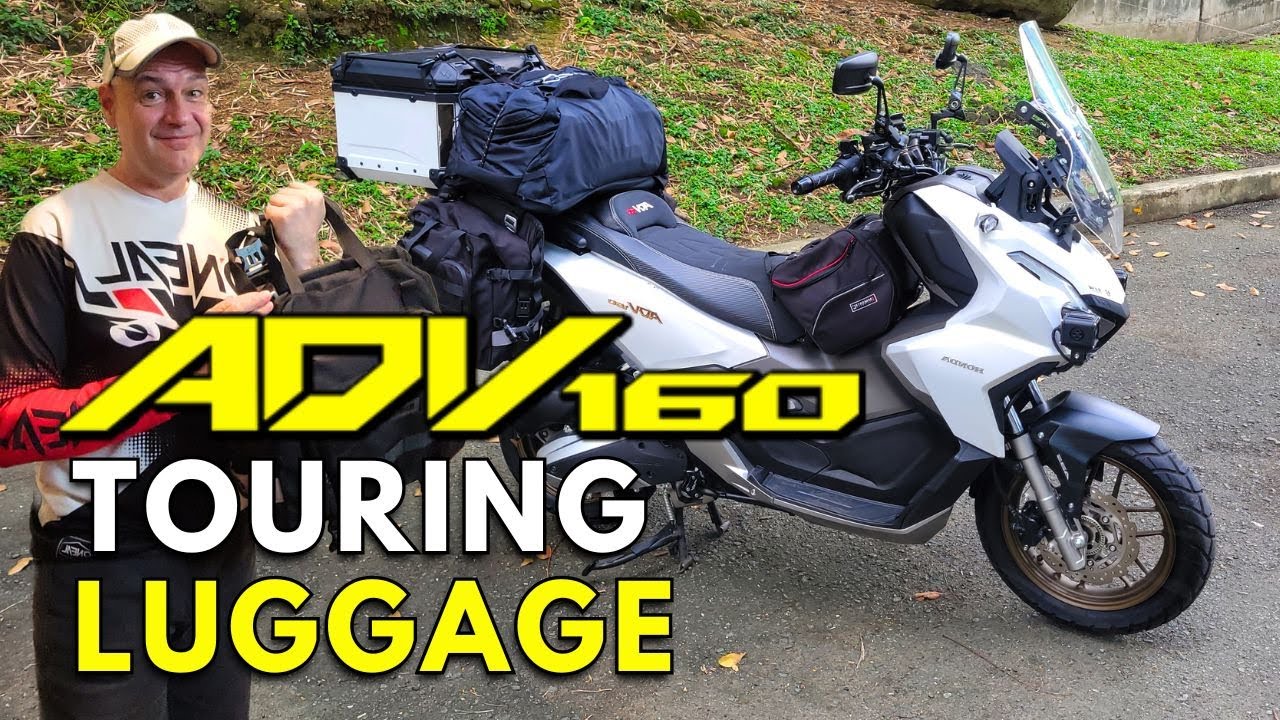 Багаж для Honda ADV 160 для путешествия по Филиппинам | Моя полная комплектация