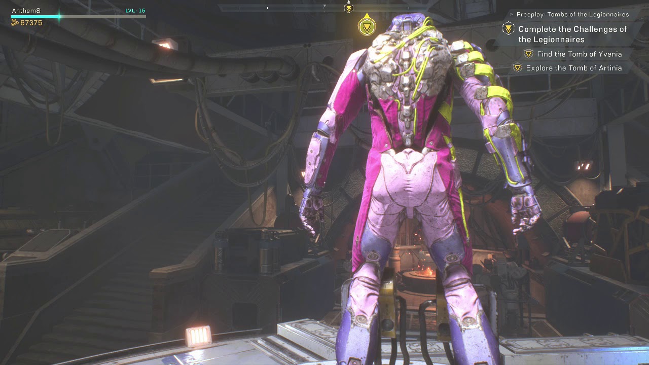 Anthem Repair Javelin at Tarsis Forest