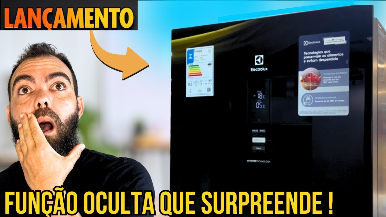 Geladeira Electrolux IB42G Black Glass com 322 LITROS É A MELHOR ESCOLHA ? O melhor vídeo !
