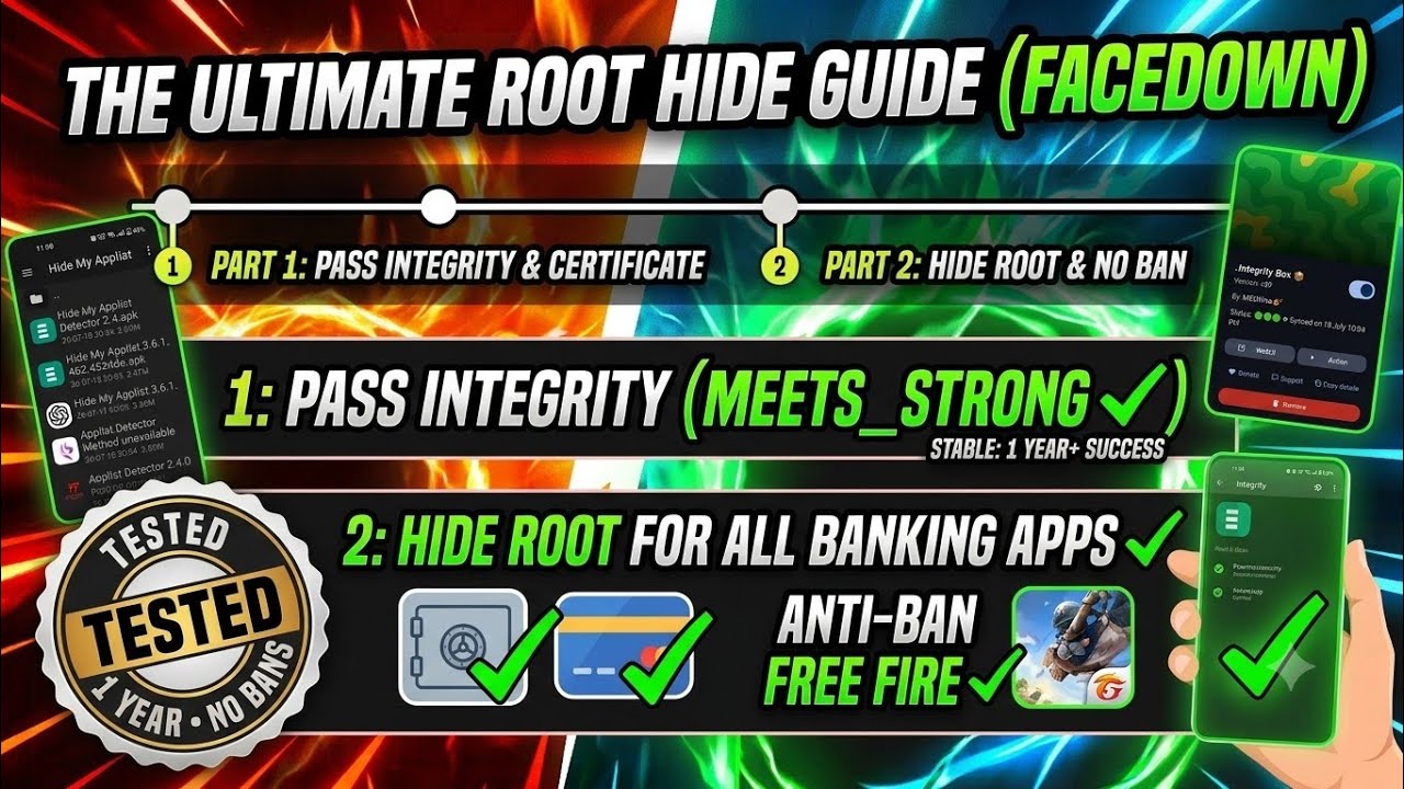 How to Pass Play Integrity & Hide Root on Android (2026) | Complete Magisk & KernelSU Guide
