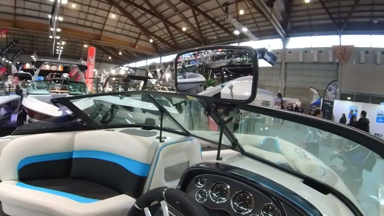 Legendary Australian made Lewis V8 ski boats walk round