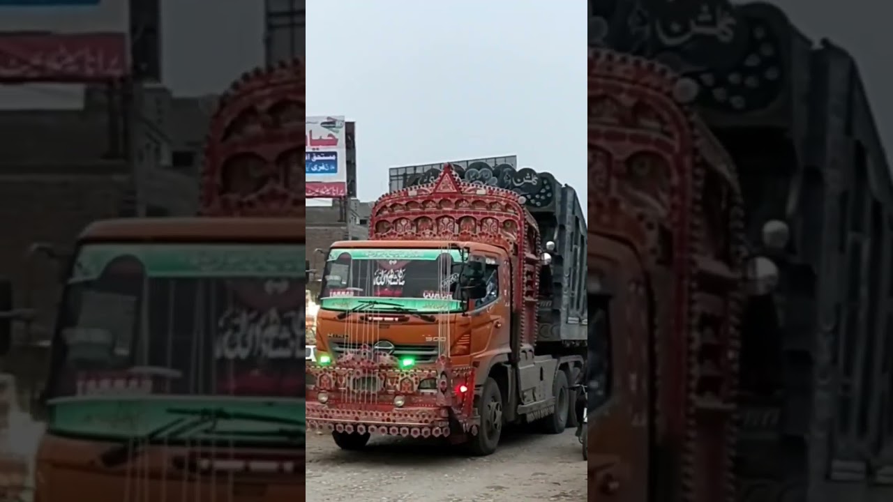 king of the trucks|pakistani 22 Wheeler truck #youtubeshorts #viral #shorts