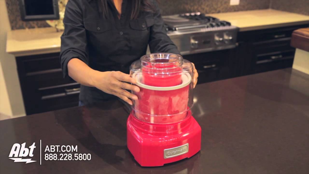 Cuisinart Frozen Yogurt-Ice Cream Maker ICE-21R - Overview