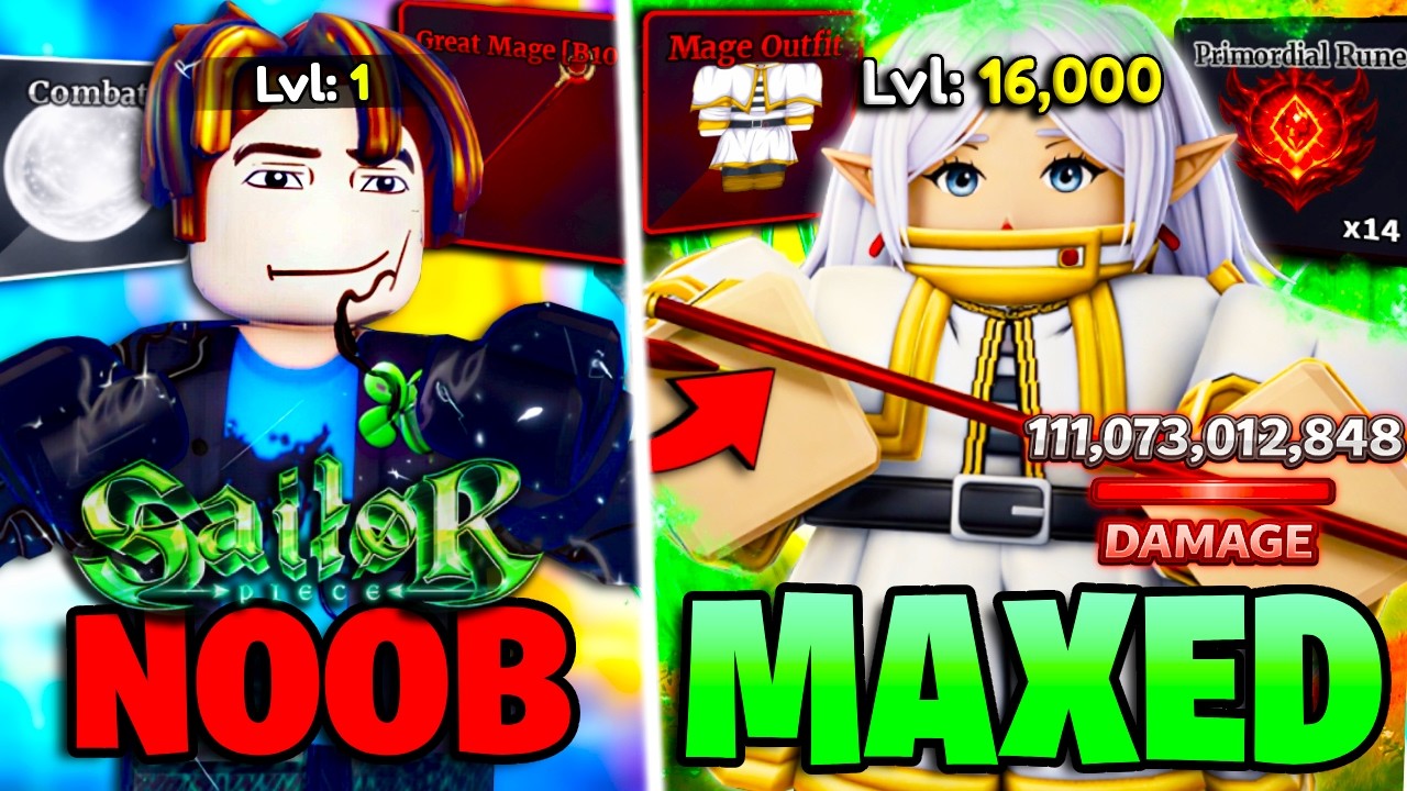 Going NOOB To MAXED Frieren Spec In Sailor Piece Sea 2 Update!