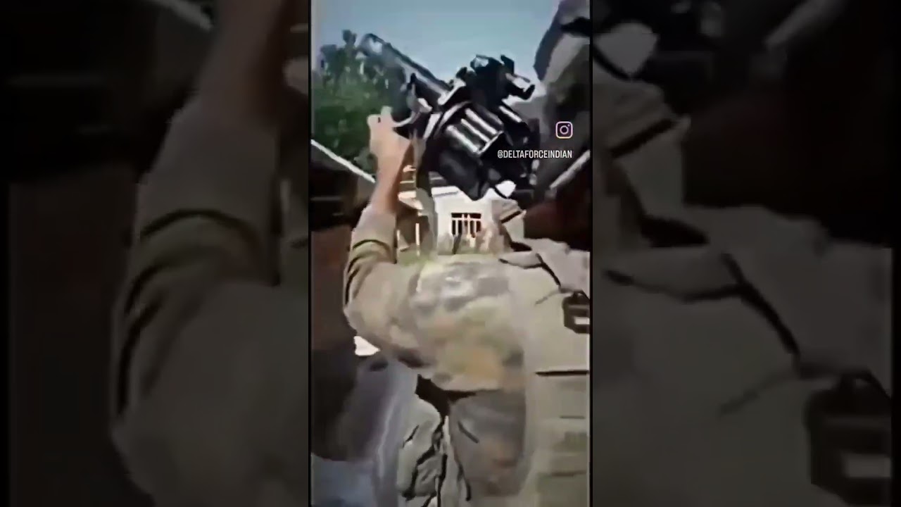 Indian Army Firing Video | Live encounter in Kashmir #jaihind #army #deltaforce #trending