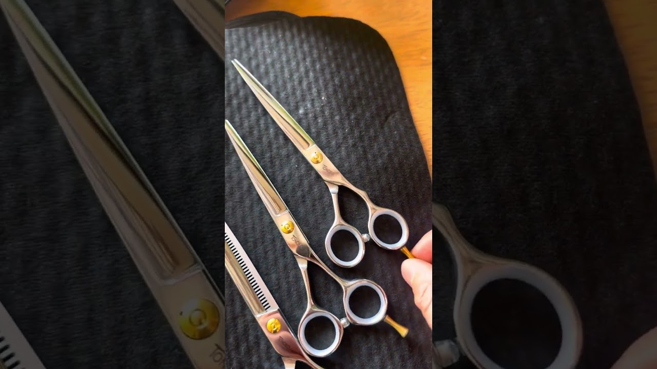 Tesouras Tondeo Fio Laser Fio Navalha e Desbaste, produto original importado da Alemanha