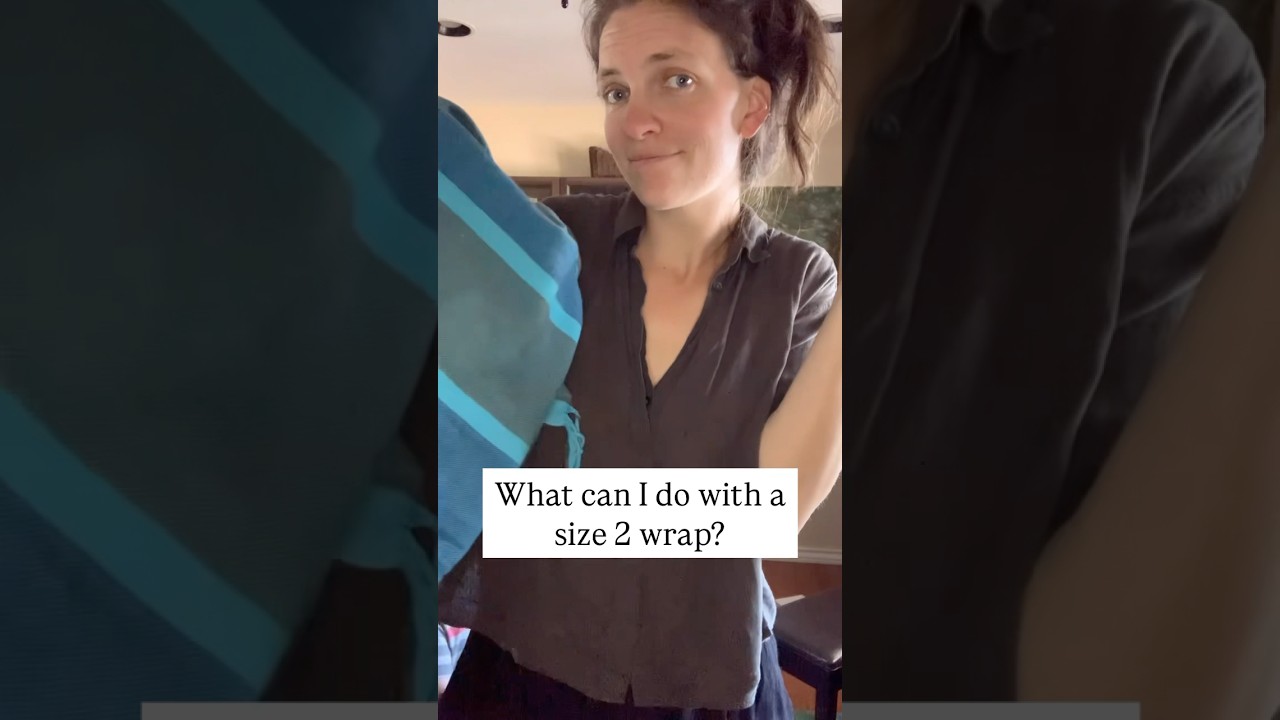 5 ways to use a size 2 woven wrap