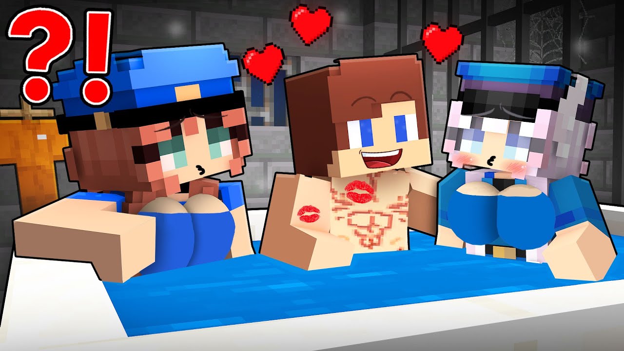 Prisoner JJ is Held in High Regard by the Prison Guards Girls - Minecraft Animation with Mikey