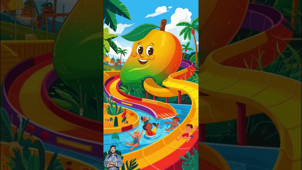 🥰 Evolution of Mango : Big Water Slide ❤ Meaw Verse ✅ 2 #cat #cute #love #shorts