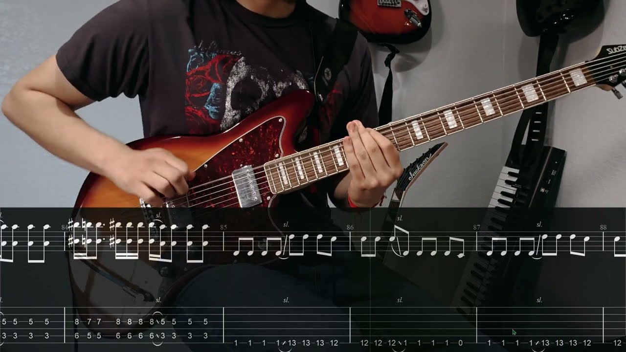 Deftones // Acid Hologram (Bass Cover + Play Along Tab)