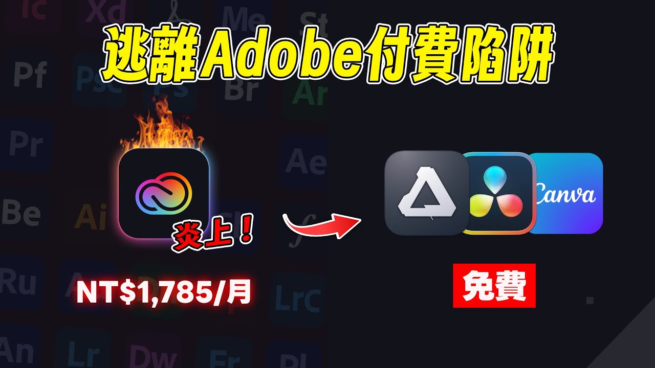 Adobe被告了！「訂閱陷阱」炎上，你該知道的真相和更聰明的選擇！｜⊿