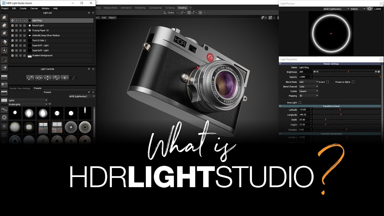 What is HDR Light Studio - 3D Lighting Software