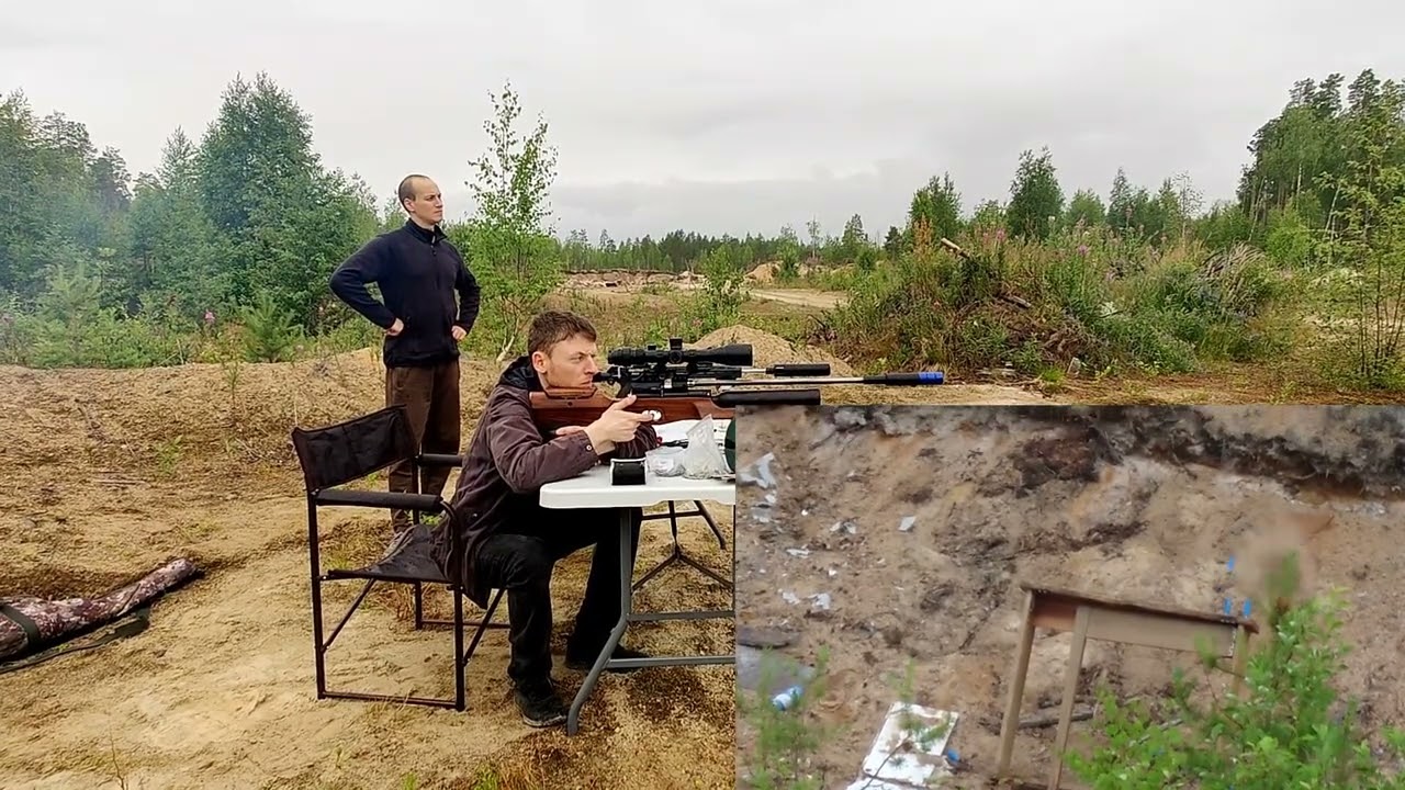 150 meters shooting Jager VS L2 smaller target