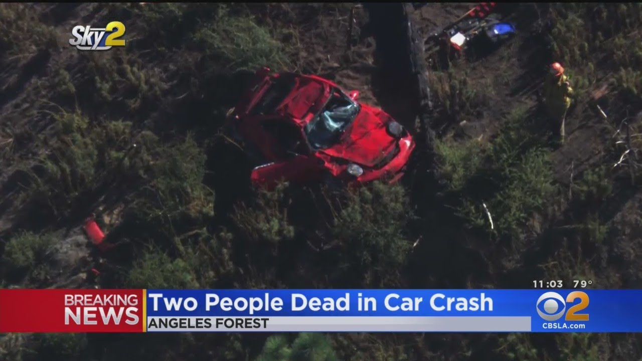 Two people dead in car crash in Angeles Forest