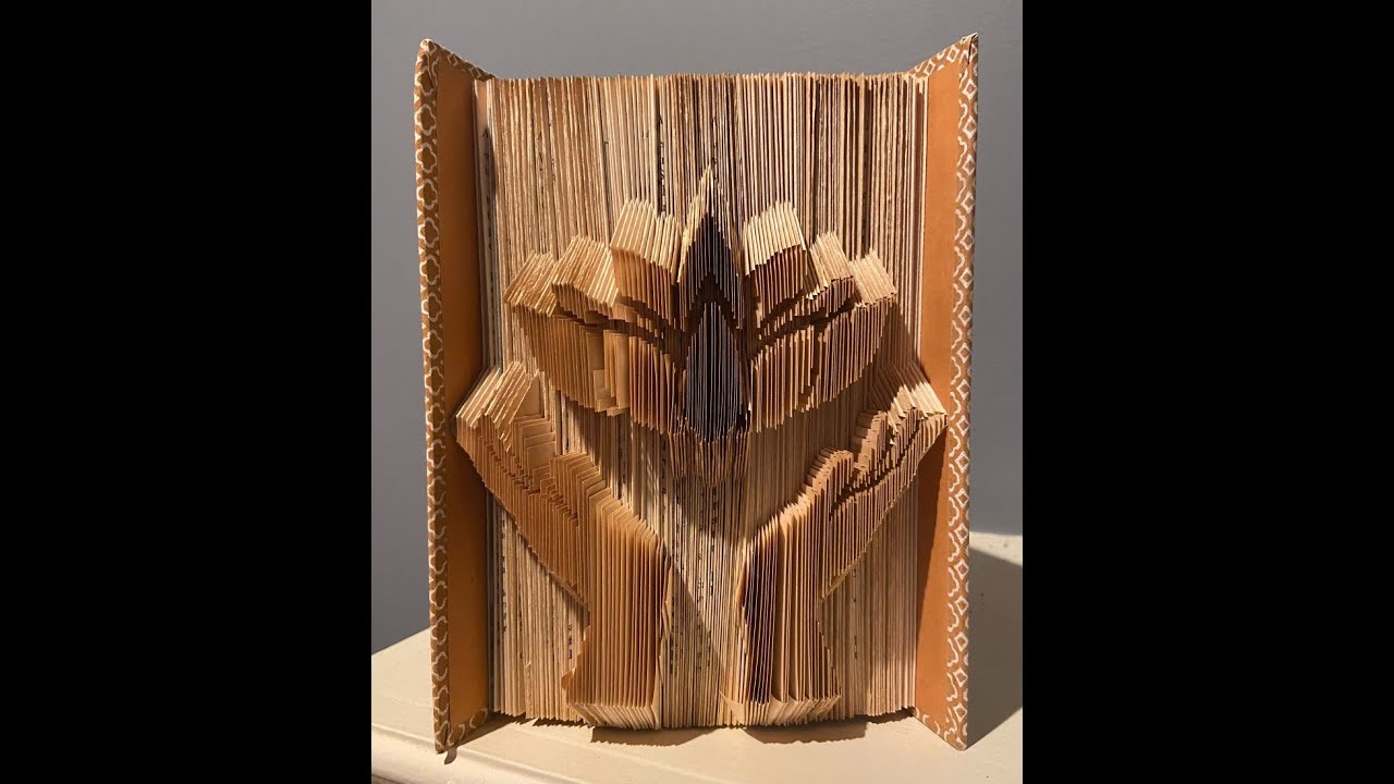 Measure, Mark, Cut, and Fold Book Folding Tutorial