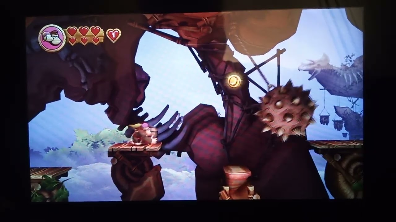 Let's Play Donkey Kong Country Returns HD (Nintendo Switch) Part 10: Still in Prehistoric World. 