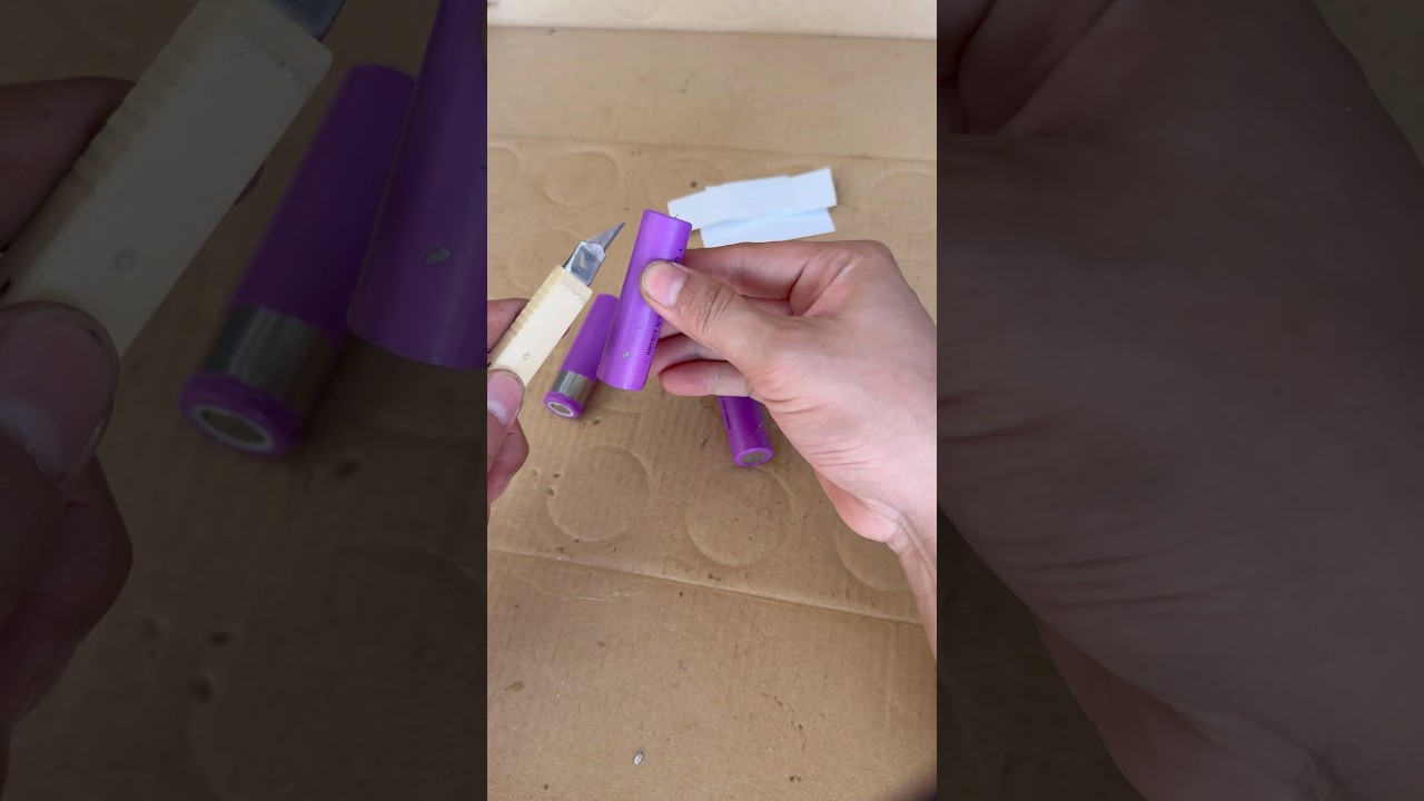 How to Reuse Old Lithium Cells Like New! | Easy DIY Battery Refurbish #lithiumbattery #nvhbattery