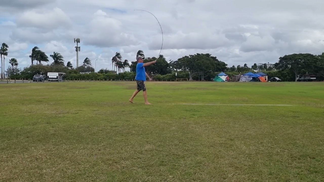 Trout Distance Casting Practice