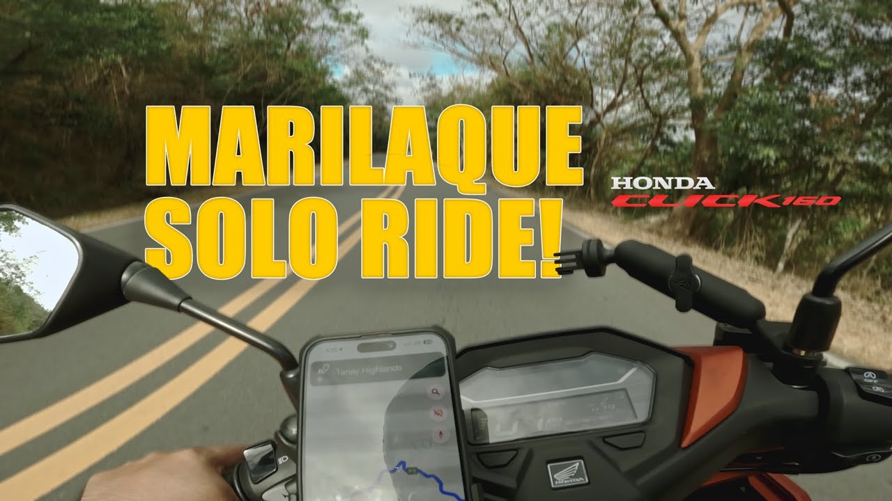 Marilaque Solo Ride | Honda Click160
