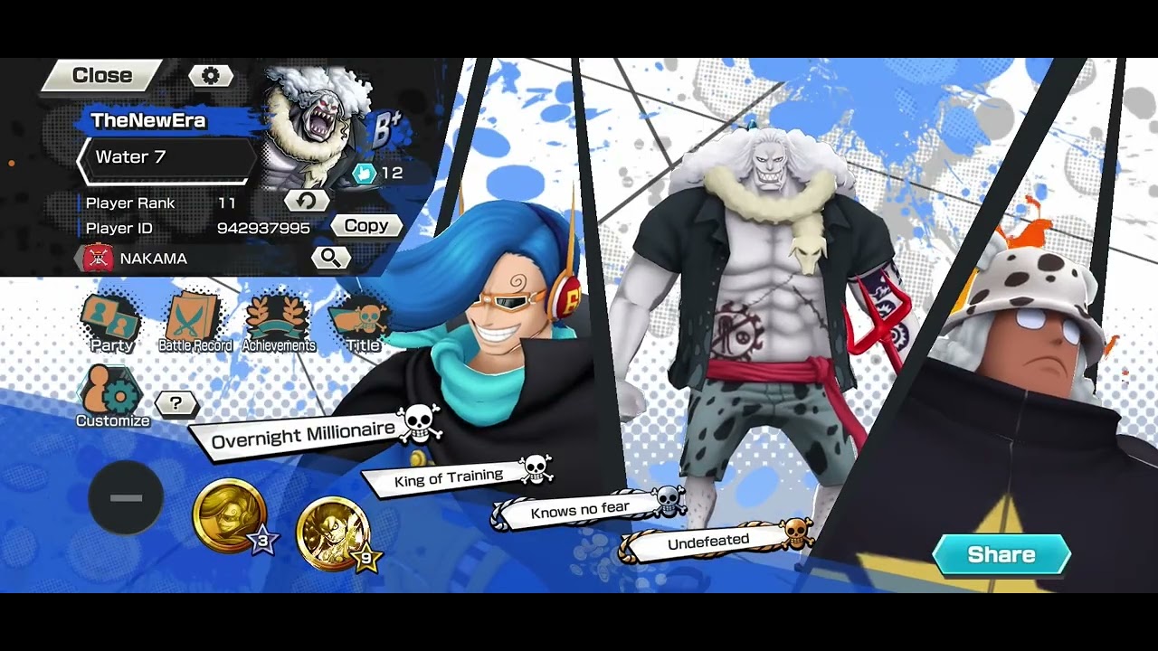 Elias plays one piece bounty Rush part (1)