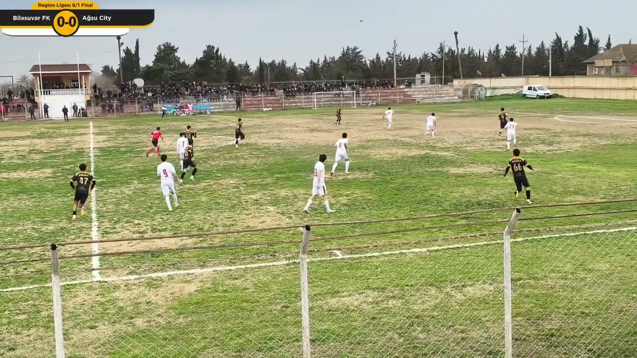 Region Liqası 8/1 Final turu ilk qarşılaşma Biləsuvar FK və Ağsu City ilk hissə 