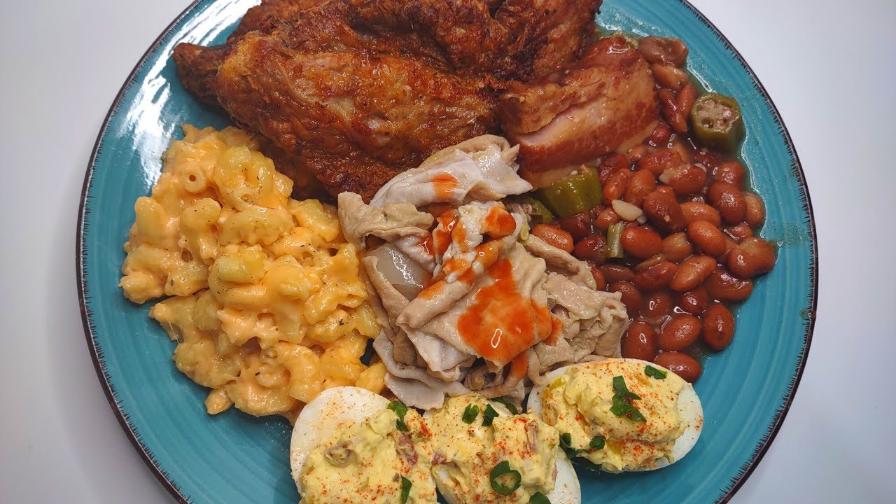 Let's COOK: Chitterlings, Ribs, Macaroni & Cheese, Pinto Beans, and Devil Eggs