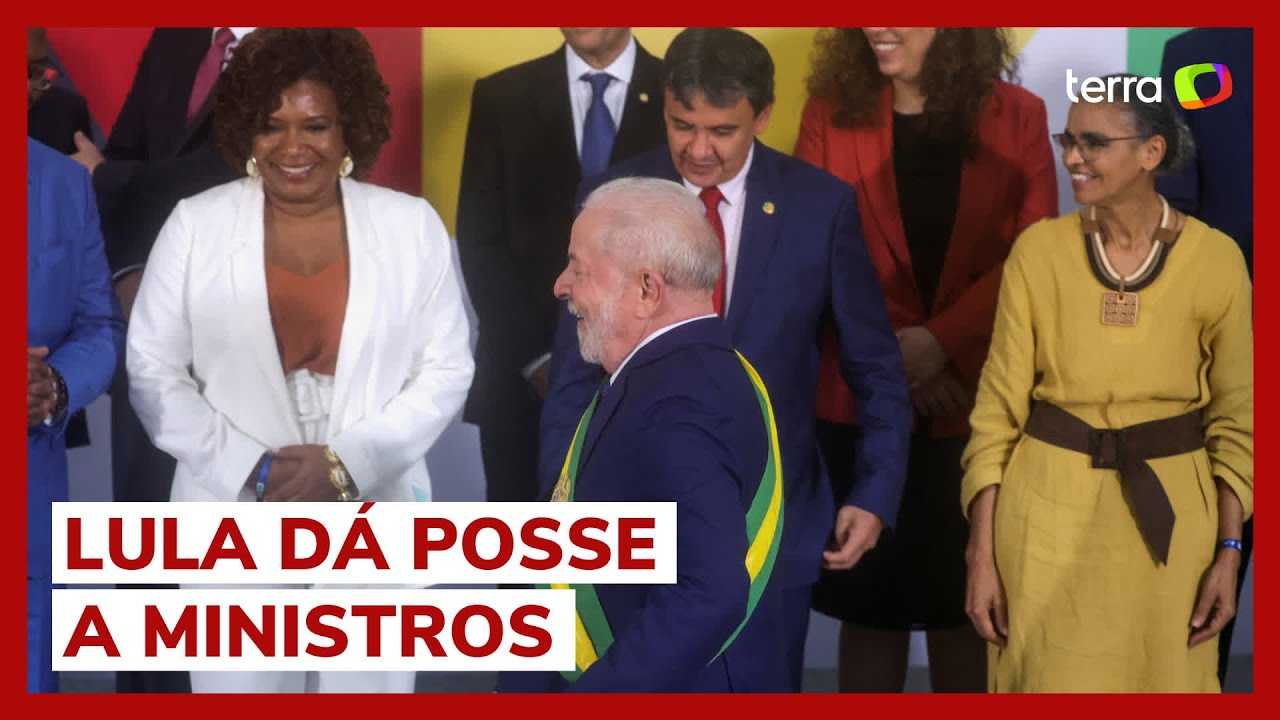 Lula dá posse a ministros de Estado de seu governo; veja a íntegra da cerimônia