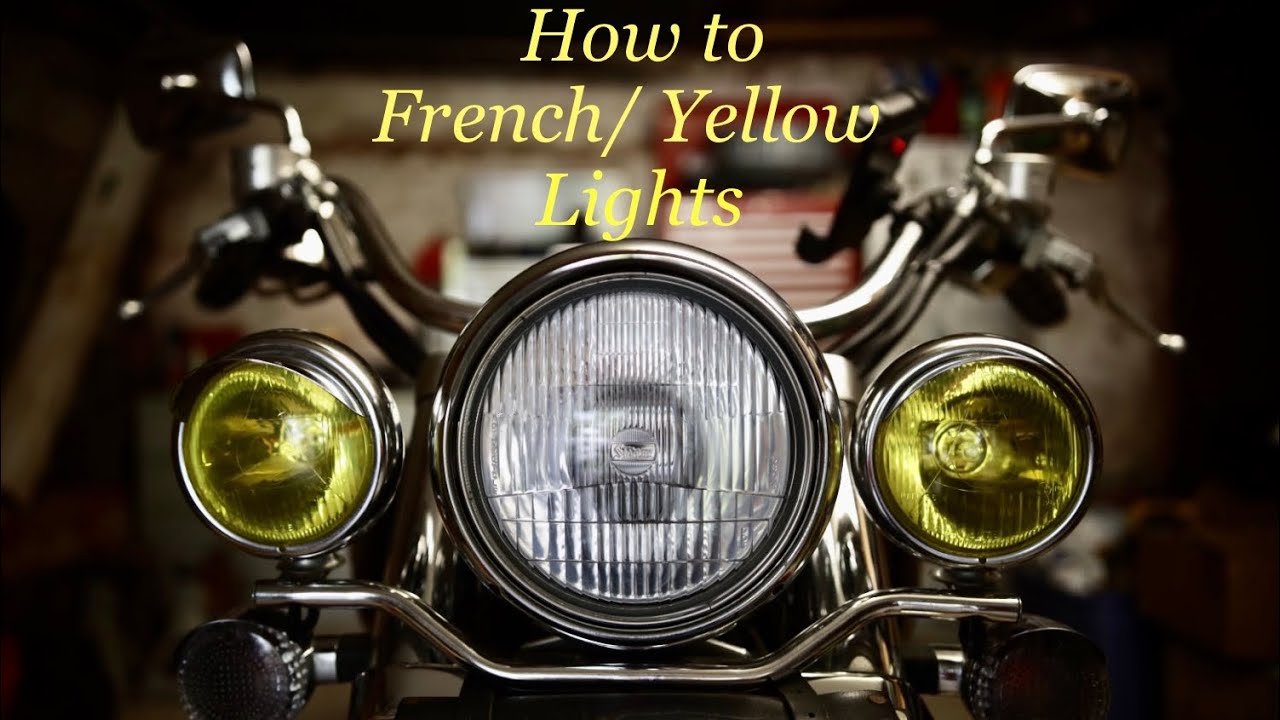 The easy way to French (yellow) any lights!