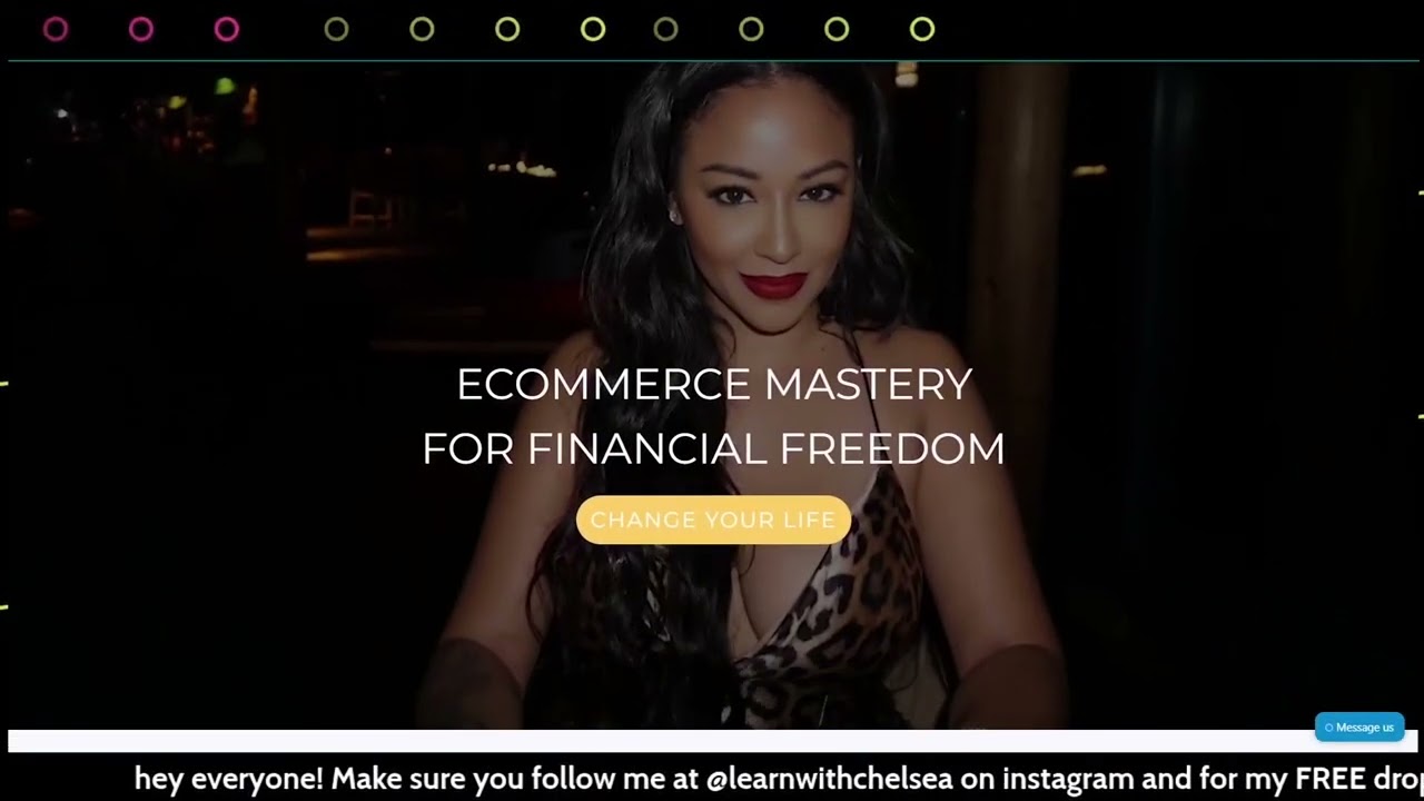 HOW TO MAKE UNLIMITED CASH ONLINE WITH DROPSHIPPING! - WITH LEARN WITH CHELSEA GUARRIELLO