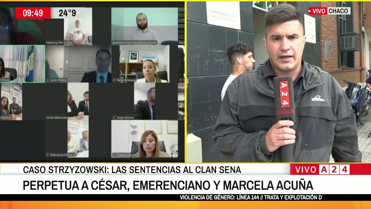 🔴 AHORA🔴 CASO CECILIA STRZYZOWSKI: PERPETUA PARA EL CLAN SENA