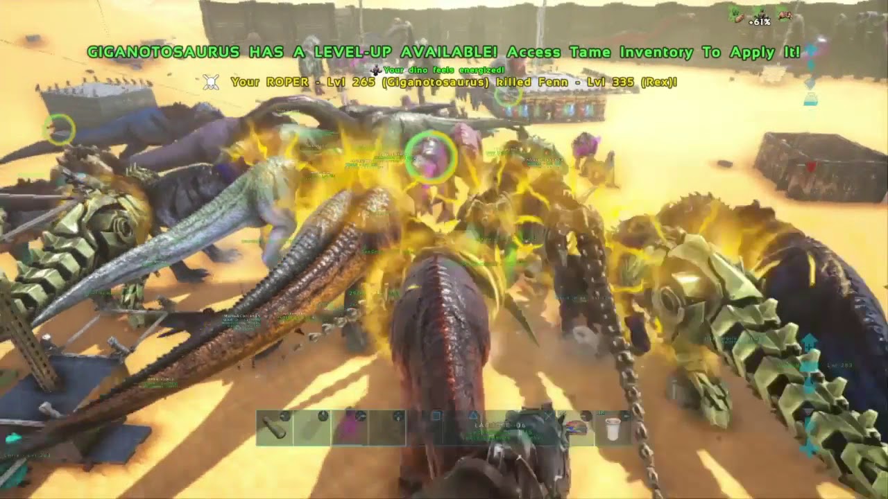 Ark Official PvP / Space Cowboys / Red Glove Crew / The wipe of 81 / DBD