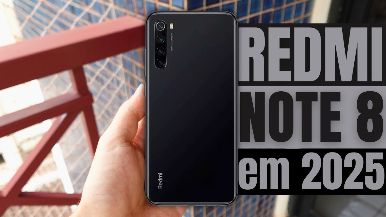 USANDO o REDMI NOTE 8 em 2025 || AINDA &Eacute; BOM?