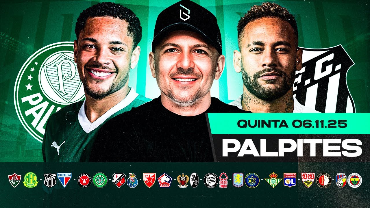 PALPITES DE FUTEBOL PARA 06 11 2025 (QUINTA-FEIRA) | Boleiros Tips