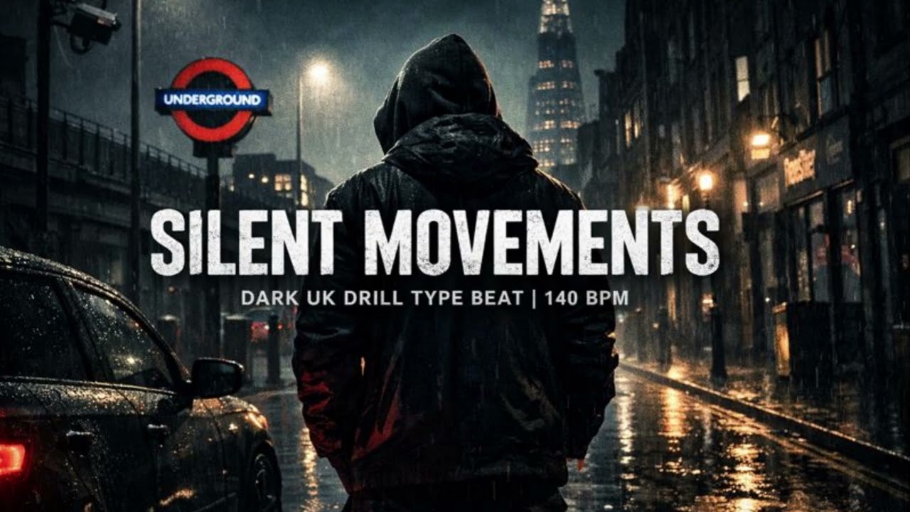 (FREE FOR PROFIT) Silent Movements | Dark UK Drill Type Beat (140 BPM)