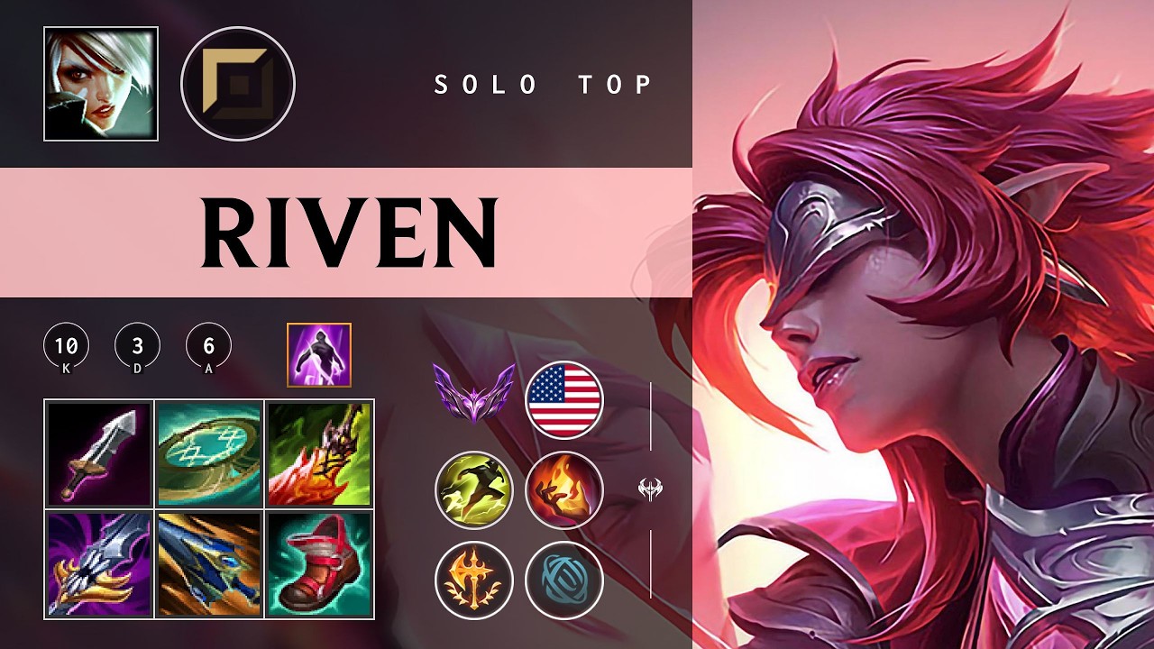 Riven Top vs Hecarim - NA Master Patch 26.03