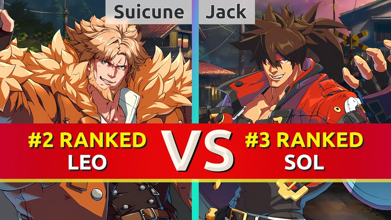 GGST ▰ Suicune (#2 Ranked Leo) vs Jack (#3 Ranked Sol). High Level Gameplay