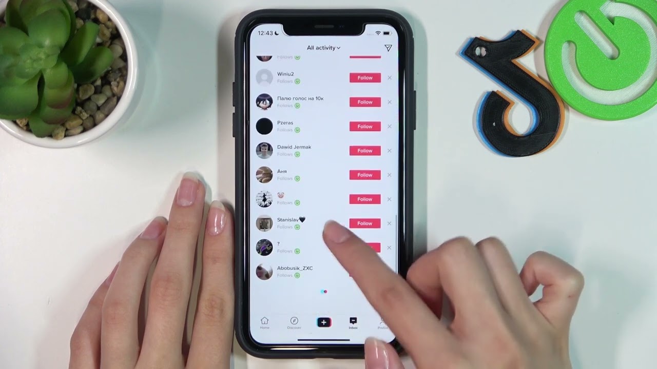 Как найти контакты в TikTok - Найти друзей в TikTok