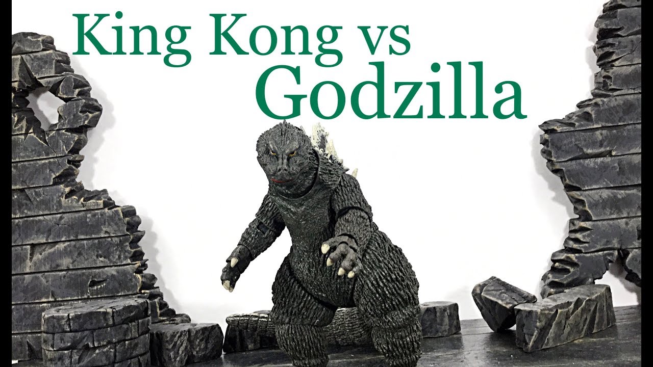Neca Toys King Kong VS Godzilla 1962 GODZILLA Action Figure Toy Review