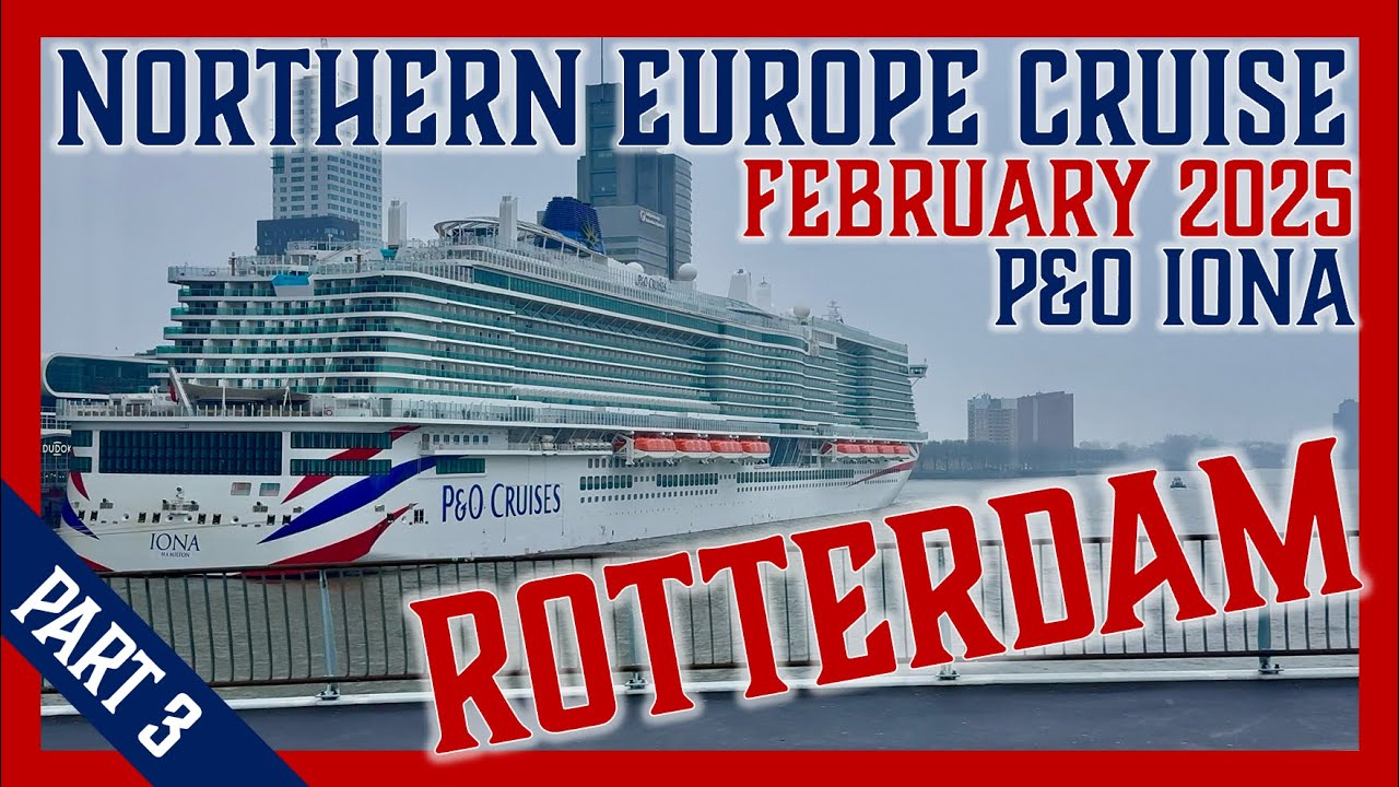 Круиз P&O IONA по Северной Европе | Знакомство с Роттердамским зоопарком и знакомство с городом 🇳...