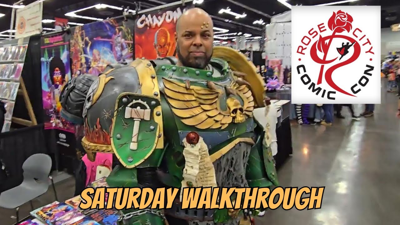 ROSE CITY COMIC CON - WALKTHROUGH | SATURDAY