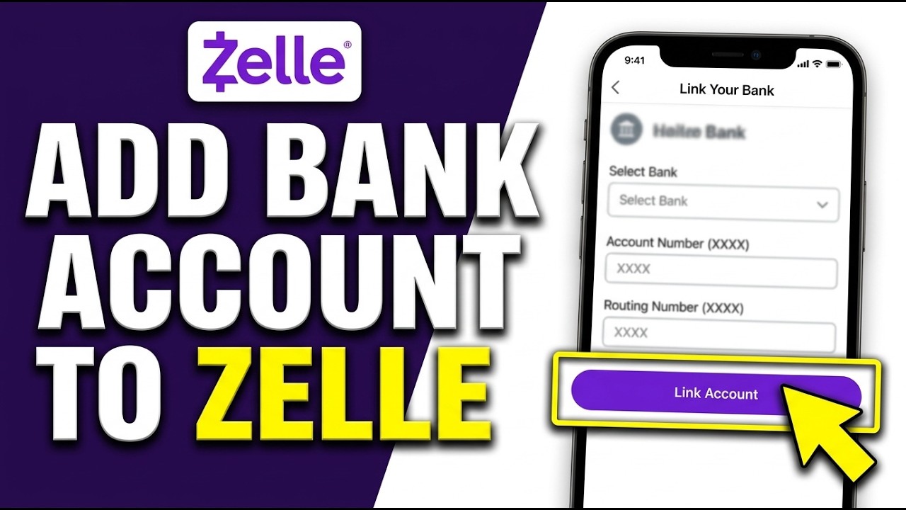 How to Add Bank Account to Zelle 2026 (Link Zelle to Bank Account)