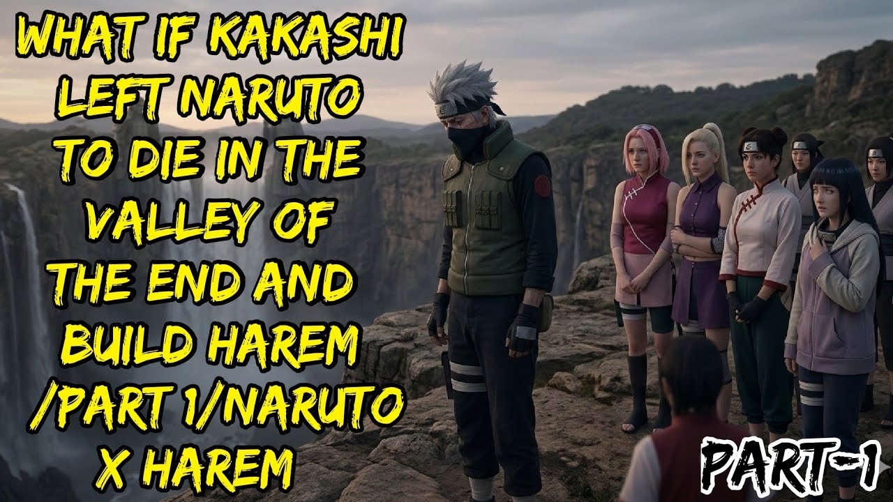 What If Kakashi Left Naruto To Dil In The Valley Of The End And Build Harem Part/1@NarutoNexus2.0 