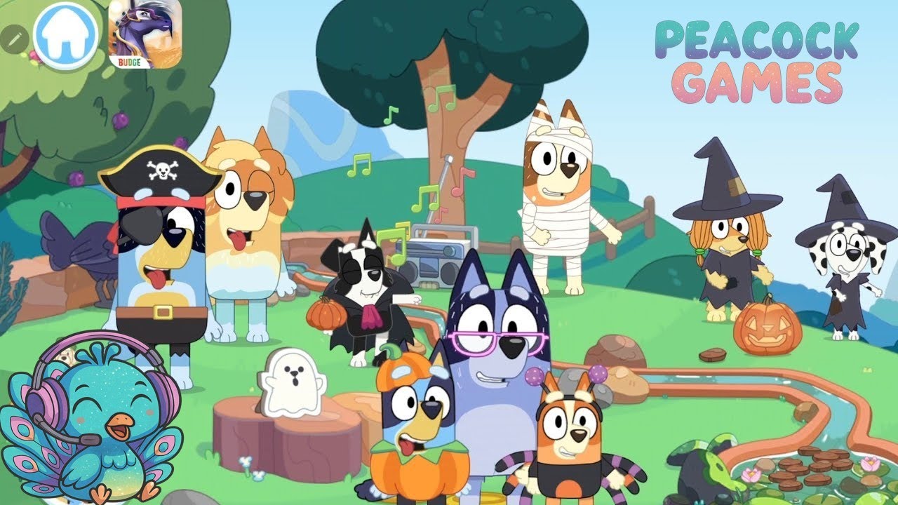 Bluey Lets Play 🎃 Barky Boats in Halloween Costumes 🏴‍☠️ Fun Bluey Gameplay for Kids #blueyletsplay