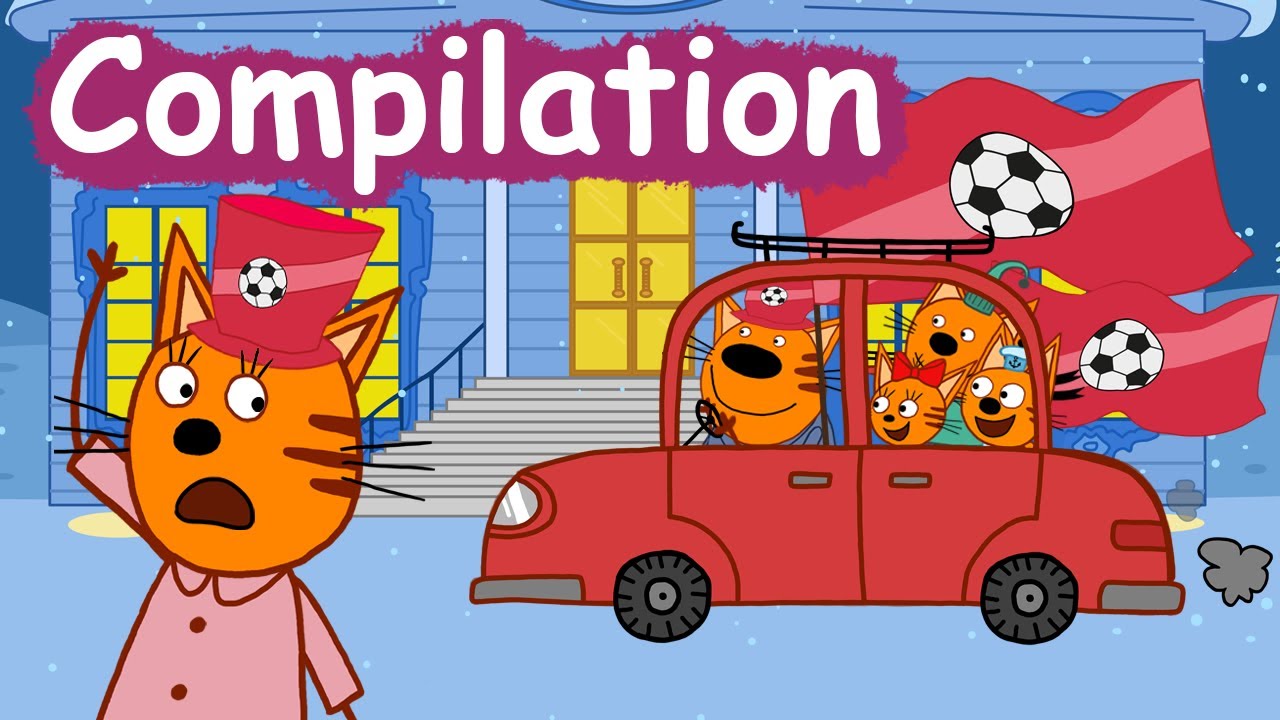 La Famille Chat | Compilation des épisodes | Dessins animés pour enfants