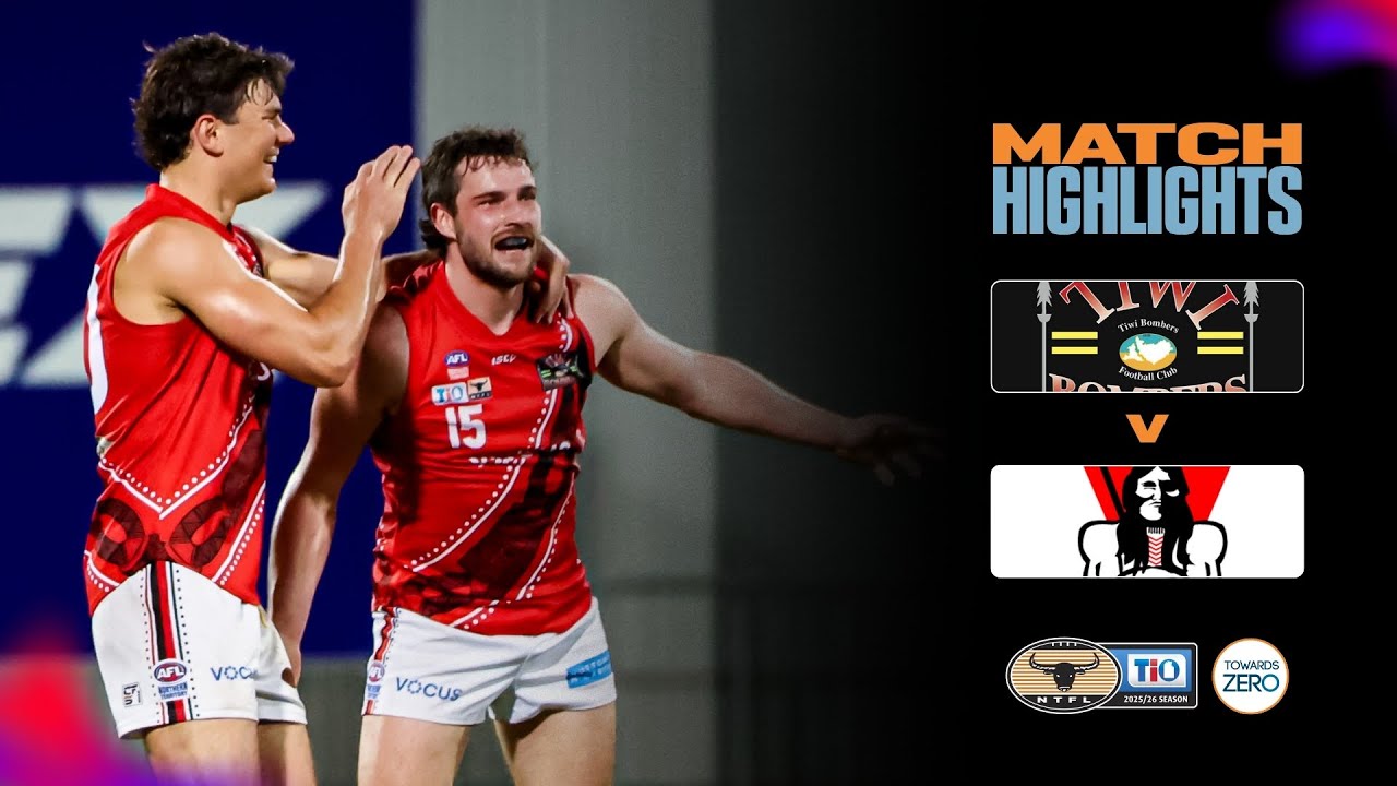 Tiwi Bombers v Waratah Highlights | Round 2, 2025/26 | TIO NTFL