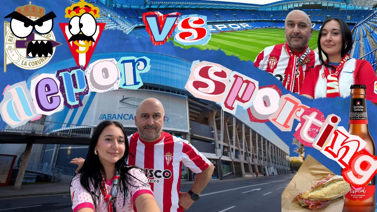 DEPOR VS SPORTING [1-0] || Vlog de viajecito sportinguista (06.09.2025)