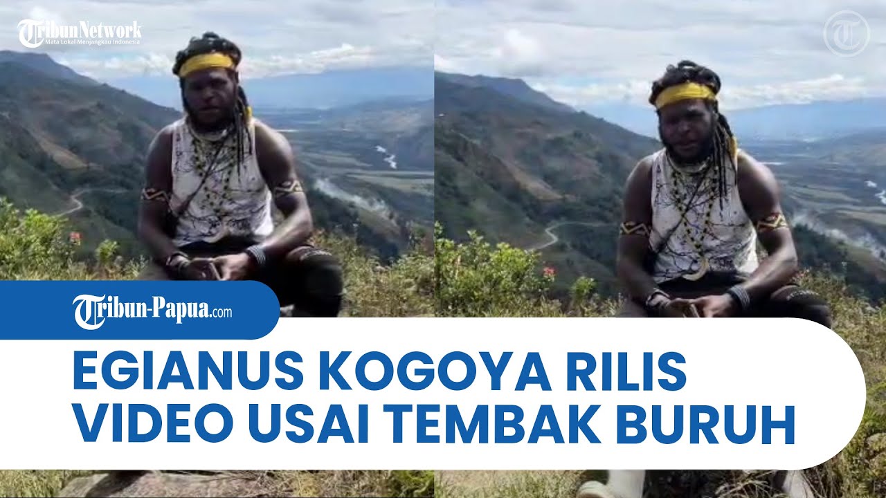 Komandan KKB Egianus Kogoya Kembali Muncul ke Publik, Usai Tembak 2 Pekerja Rumah Ibadah