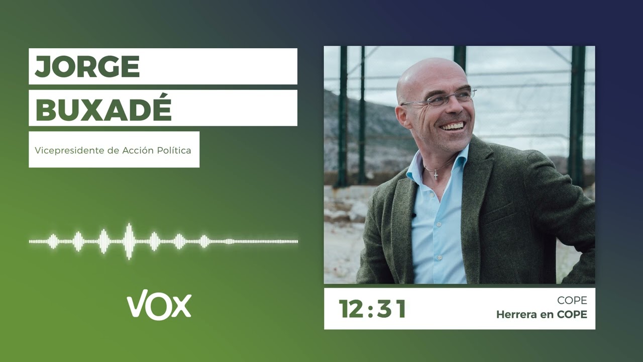 Entrevista a Jorge Buxadé en COPE