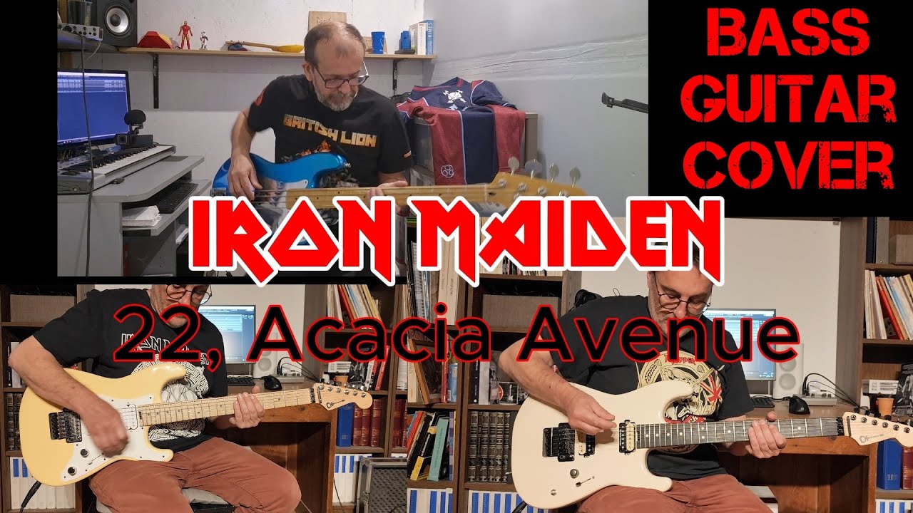 22 Acacia Avenue // Bass-Guitar COVER // Sam FAURIE // Philippe Atteret // Iron Maiden